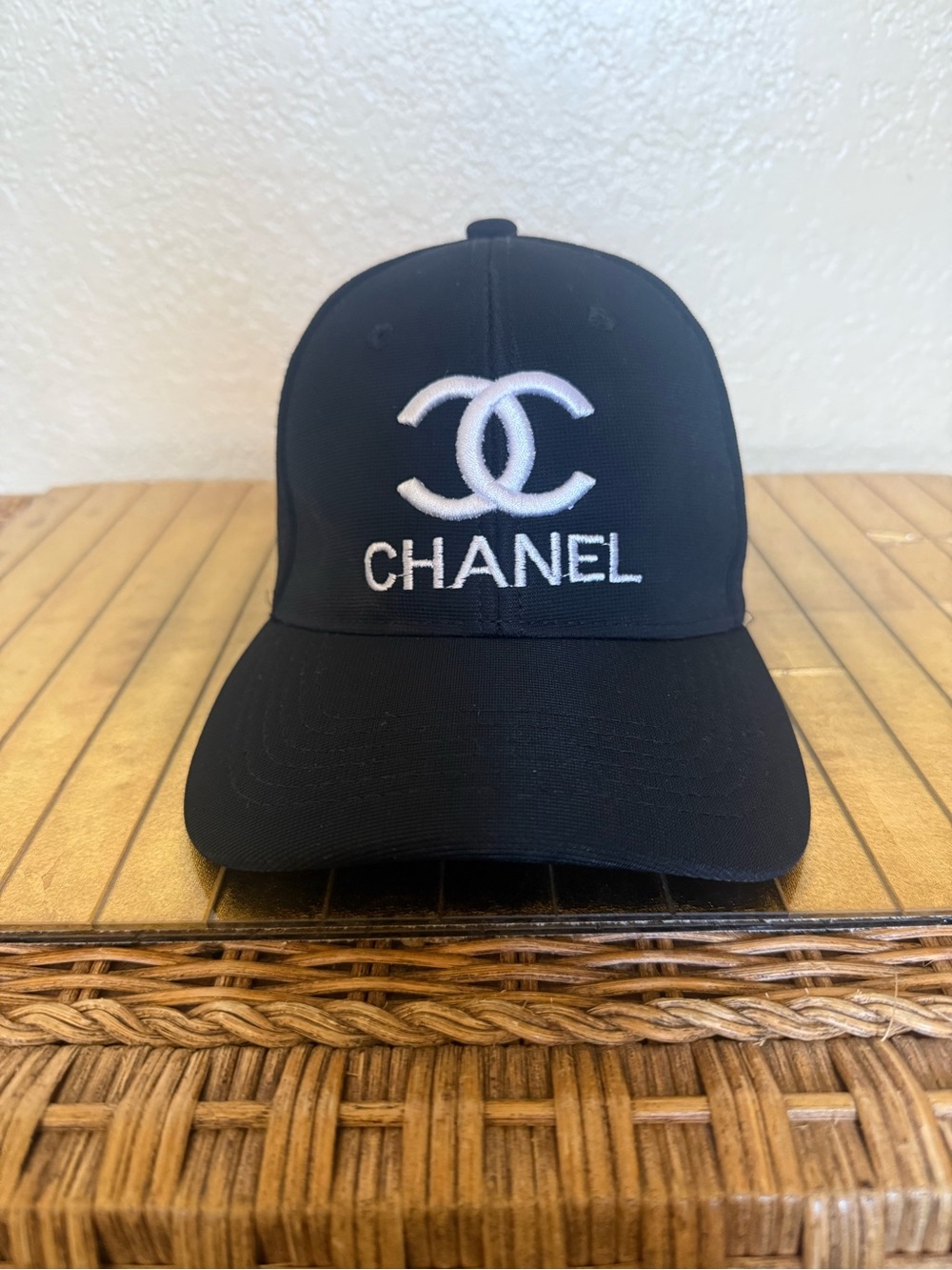 Chanel PGA tournament baseball hat cap in Spanish bake Carmel Calif.